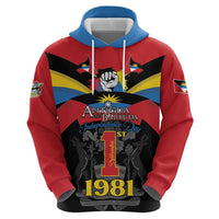 Antigua and Barbuda Independence Day Zip Hoodie Baabyuuda 1 November 1981 - Wonder Print Shop