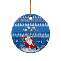 Scotland Christmas Ceramic Ornament Merry Christmas Santa Claus Gift - Wonder Print Shop