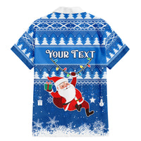 Custom Scotland Christmas Family Matching Mermaid Dress and Hawaiian Shirt Merry Christmas Santa Claus Gift - Wonder Print Shop