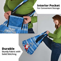 Custom Scotland Christmas Grocery Bag Merry Christmas Santa Claus Gift