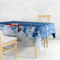 Custom Scotland Christmas Tablecloth Merry Christmas Santa Claus Gift - Wonder Print Shop
