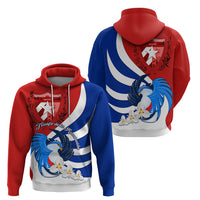 Cuba Liberation Day Hoodie Patria o Muerte Venceremos Tocororo With White Mariposa - Wonder Print Shop