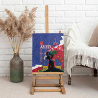 Haiti Le Marron Inconnu Canvas Wall Art Dashiki Mix Polynesian Pattern - Wonder Print Shop