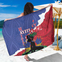 Haiti Le Marron Inconnu Sarong Dashiki Mix Polynesian Pattern - Wonder Print Shop