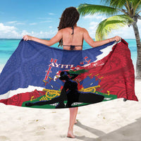 Haiti Le Marron Inconnu Sarong Dashiki Mix Polynesian Pattern - Wonder Print Shop