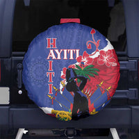 Haiti Le Marron Inconnu Spare Tire Cover Dashiki Mix Polynesian Pattern - Wonder Print Shop