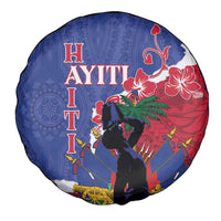 Haiti Le Marron Inconnu Spare Tire Cover Dashiki Mix Polynesian Pattern - Wonder Print Shop