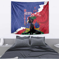 Haiti Le Marron Inconnu Tapestry Dashiki Mix Polynesian Pattern - Wonder Print Shop