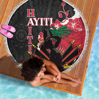 Ayiti Neg Marron Beach Blanket Dashiki Mix Polynesian Pattern - Wonder Print Shop