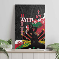 Ayiti Neg Marron Canvas Wall Art Dashiki Mix Polynesian Pattern - Wonder Print Shop