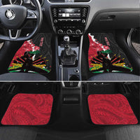Ayiti Neg Marron Car Mats Dashiki Mix Polynesian Pattern - Wonder Print Shop