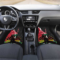 Ayiti Neg Marron Car Mats Dashiki Mix Polynesian Pattern - Wonder Print Shop