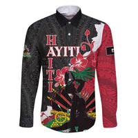 Personalised Ayiti Neg Marron Family Matching Puletasi and Hawaiian Shirt Dashiki Mix Polynesian Pattern - Wonder Print Shop