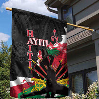 Ayiti Neg Marron Garden Flag Dashiki Mix Polynesian Pattern - Wonder Print Shop
