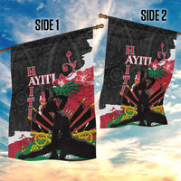 Ayiti Neg Marron Garden Flag Dashiki Mix Polynesian Pattern - Wonder Print Shop