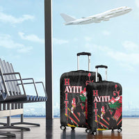 Ayiti Neg Marron Luggage Cover Dashiki Mix Polynesian Pattern - Wonder Print Shop