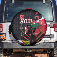 Ayiti Neg Marron Spare Tire Cover Dashiki Mix Polynesian Pattern - Wonder Print Shop