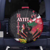 Ayiti Neg Marron Spare Tire Cover Dashiki Mix Polynesian Pattern - Wonder Print Shop