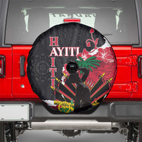 Ayiti Neg Marron Spare Tire Cover Dashiki Mix Polynesian Pattern - Wonder Print Shop
