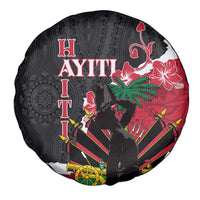 Ayiti Neg Marron Spare Tire Cover Dashiki Mix Polynesian Pattern - Wonder Print Shop