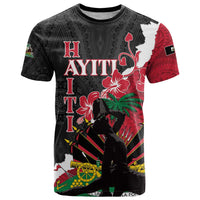 Personalised Ayiti Neg Marron T Shirt Dashiki Mix Polynesian Pattern - Wonder Print Shop