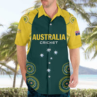 Custom Australia Cricket Hawaiian Shirt Aussies Champions - Wonder Print Shop