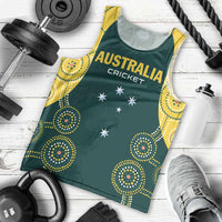 Custom Australia Cricket Men Tank Top Aussies Champions - Wonder Print Shop