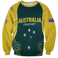 Custom Australia Cricket Sweatshirt Aussies Champions - Wonder Print Shop