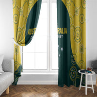 Australia Cricket Window Curtain Aussies Champions - Wonder Print Shop