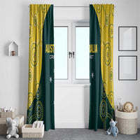 Australia Cricket Window Curtain Aussies Champions - Wonder Print Shop