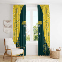 Australia Cricket Window Curtain Aussies Champions - Wonder Print Shop