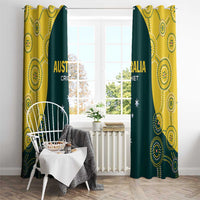 Australia Cricket Window Curtain Aussies Champions - Wonder Print Shop