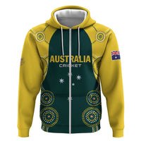 Custom Australia Cricket Zip Hoodie Aussies Champions - Wonder Print Shop