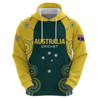 Custom Australia Cricket Zip Hoodie Aussies Champions - Wonder Print Shop