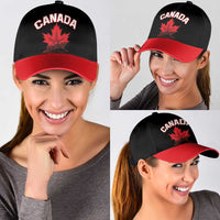 Canada 2026 Hockey Classic Cap Team Maple Leaf Black Version - Wonder Print Shop