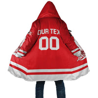 Custom Canada 2026 Hockey Cloak Team Maple Leaf Red Version - Wonder Print Shop