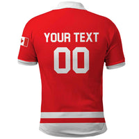 Custom Canada 2026 Hockey Polo Shirt Team Maple Leaf Red Version - Wonder Print Shop