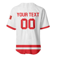 Custom Canada 2026 Hockey Baseball Jersey Team Maple Leaf White Version - Wonder Print Shop