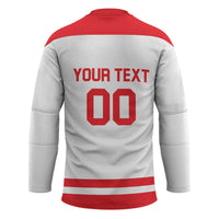 Custom Canada 2026 Hockey Hockey Jersey Team Maple Leaf White Version - Wonder Print Shop