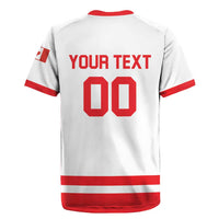 Custom Canada 2026 Hockey Rugby Jersey Team Maple Leaf White Version - Wonder Print Shop