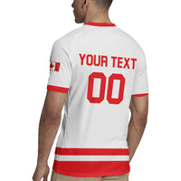 Custom Canada 2026 Hockey Rugby Jersey Team Maple Leaf White Version - Wonder Print Shop
