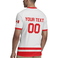 Custom Canada 2026 Hockey Rugby Jersey Team Maple Leaf White Version - Wonder Print Shop