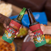 Personalized Guyana 55th Republic Anniversary 4 in 1 Can Cooler Tumbler Flag Style