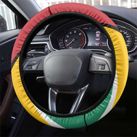 Guyana 55th Republic Anniversary Steering Wheel Cover Flag Style - Wonder Print Shop
