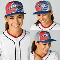 Hockey 2026 Czech Republic Baseball Net Cap Team Czechia Go Champions