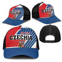 Hockey 2026 Czech Republic Mesh Trucker Cap Team Czechia Go Champions