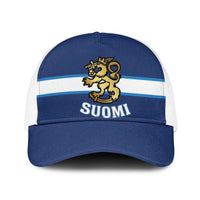 Hockey 2026 Finland Baseball Net Cap Finnish Leijonat Champions