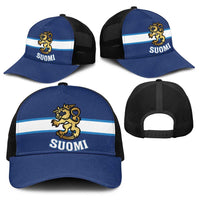 Hockey 2026 Finland Baseball Net Cap Finnish Leijonat Champions