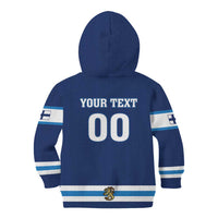 Custom Hockey 2026 Finland Kid Hoodie Finnish Leijonat Champions - Wonder Print Shop