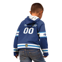 Custom Hockey 2026 Finland Kid Hoodie Finnish Leijonat Champions - Wonder Print Shop